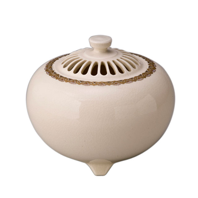 楽天市場】受注生産 薩摩焼 沈壽官窯（ちんじゅかん）白薩摩 香爐（割