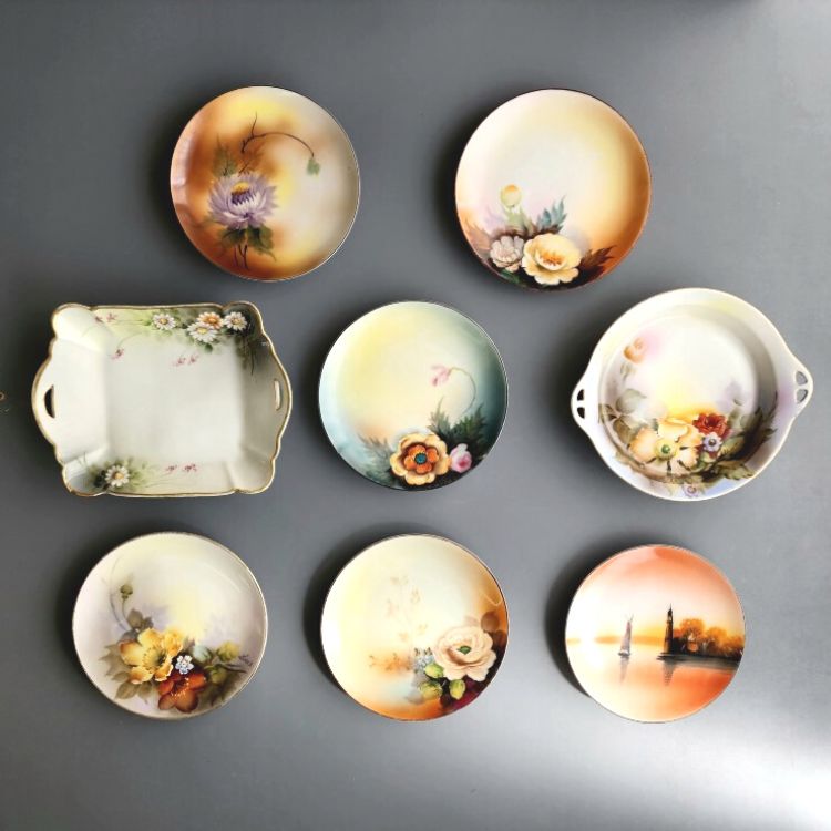 楽天市場】大正期 オールドノリタケ プレート 薔薇 a お洒落 ノリタケ