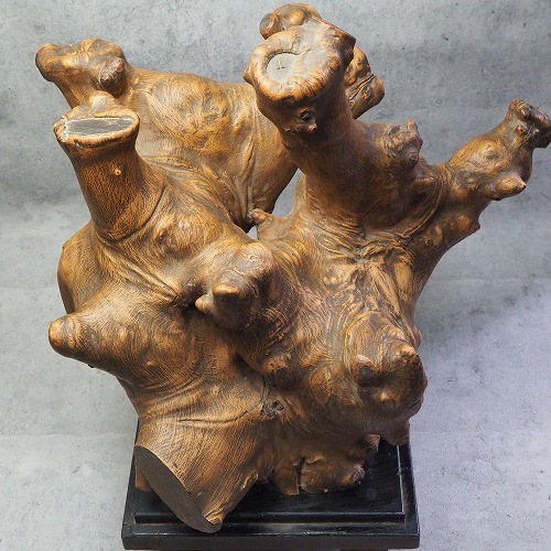 楽天市場】0287 木のオブジェ 木の飾り物置物 古道具 木 古民具 レトロ