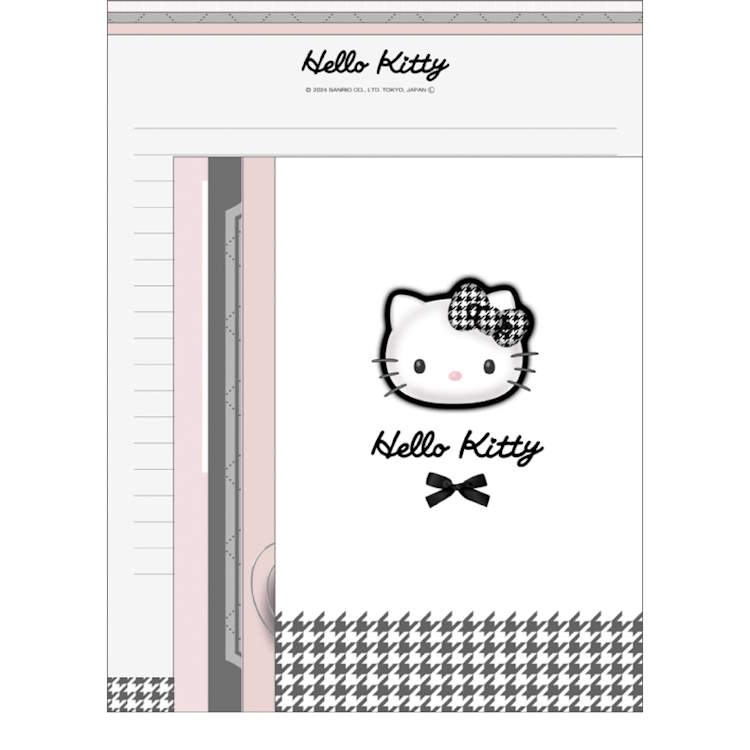 楽天市場】ハローキティ レターセット ガーリーモノトーン てがみ 手紙