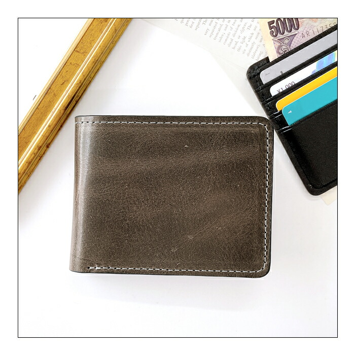 楽天市場】二つ折り 財布 二つ折り財布 イタリア産 本革 ダグラス