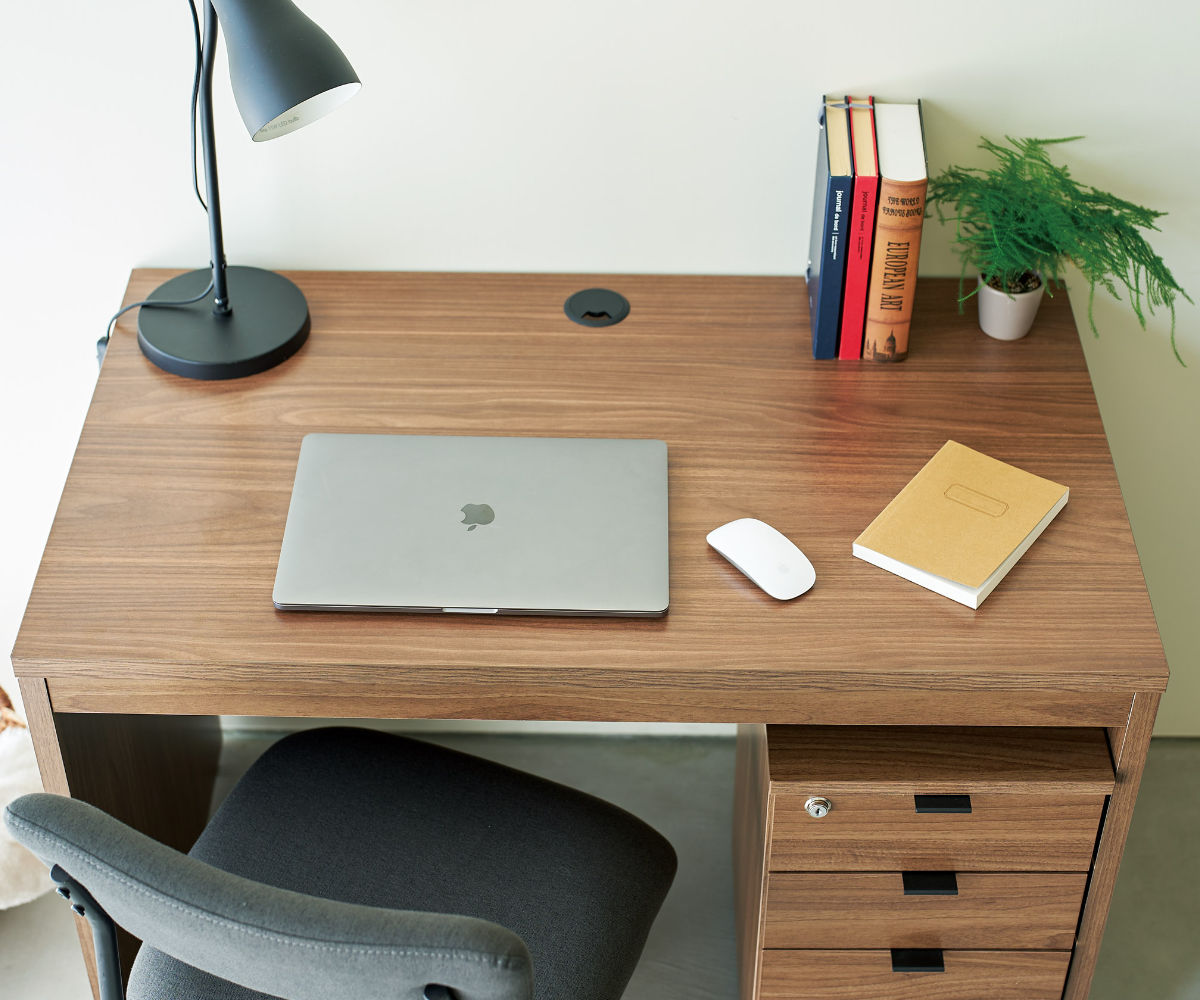 楽天市場】ワークデスク 幅100cm 高さ72cm シンプル （ 奥行60cm