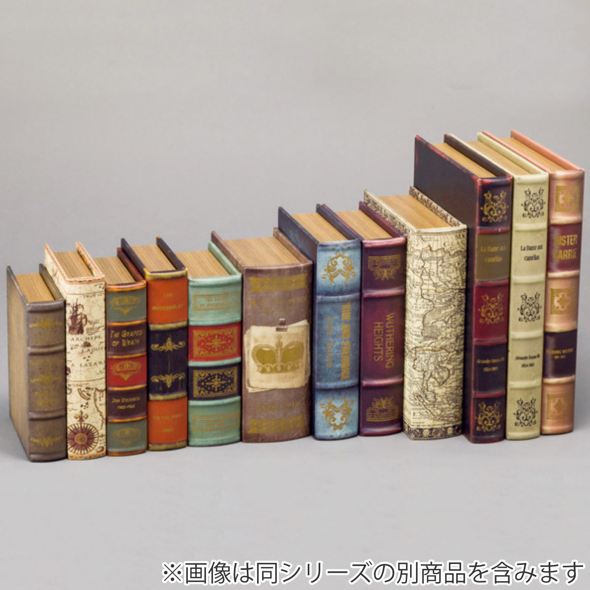 楽天市場】小物入れ 本型 アンティーク ブックボックス H （ ブック型