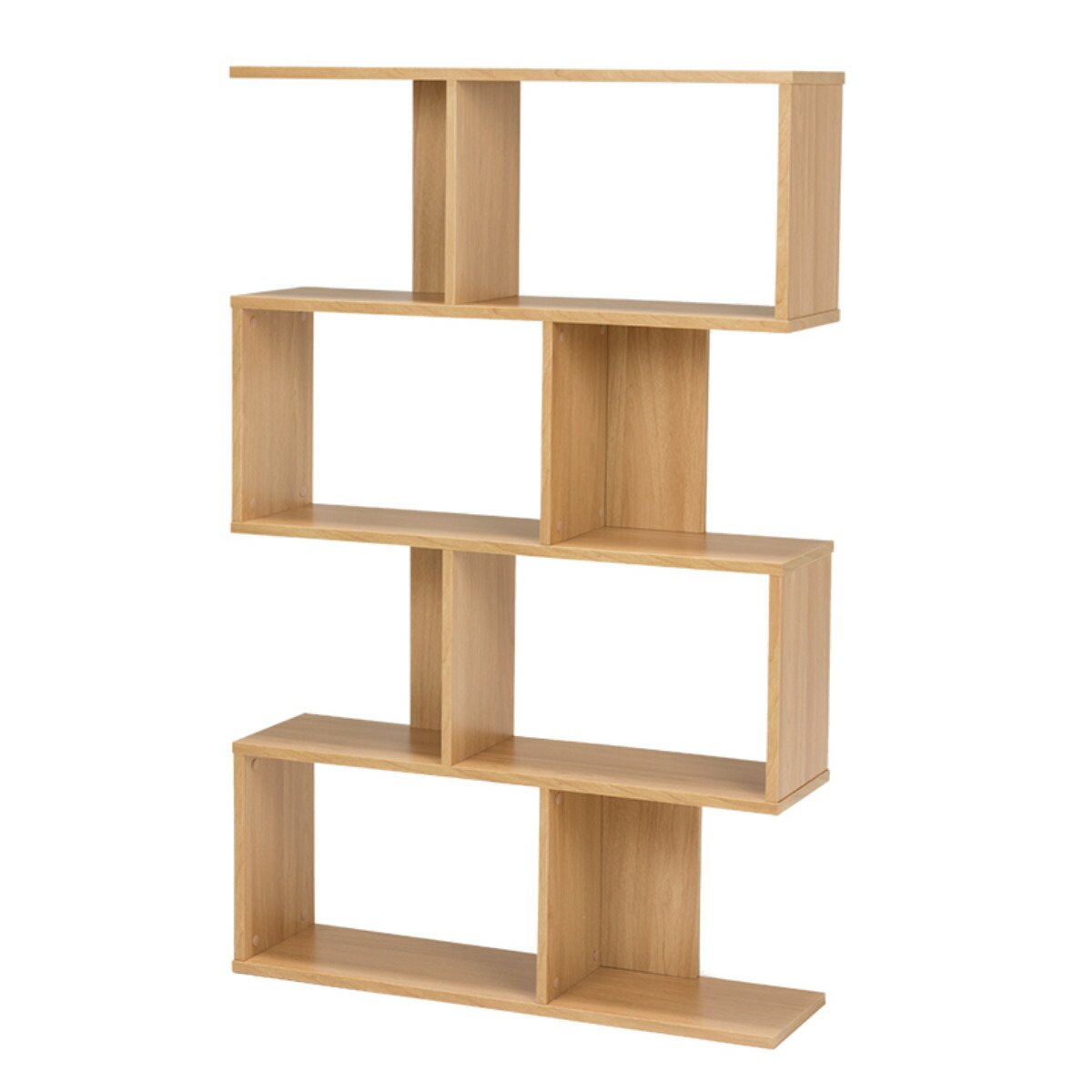 楽天市場】オープンラック 4段 ディスプレイラック ジグザグ 幅90cm