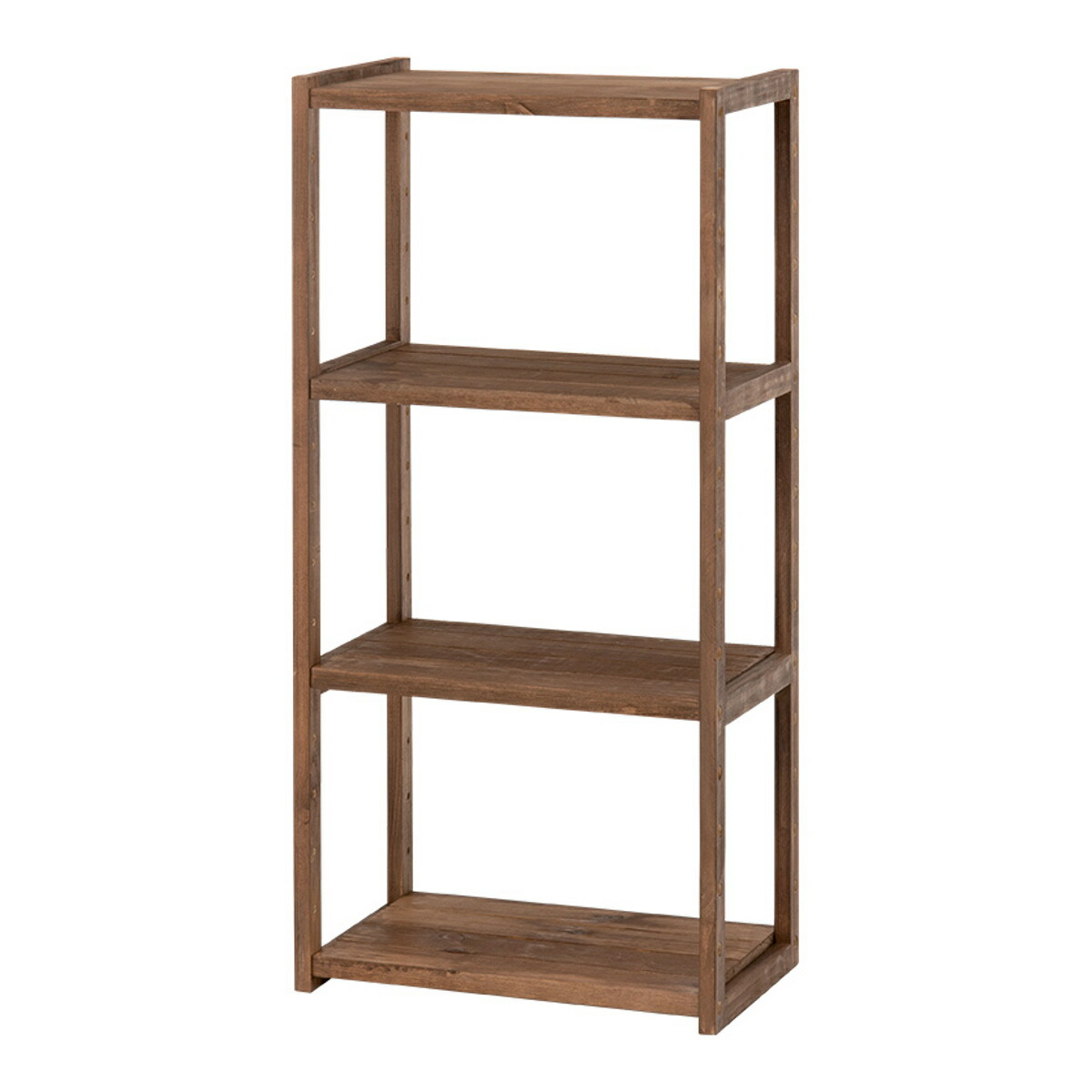 楽天市場】オープンラック 4段 木製 ディスプレイラック ウッド