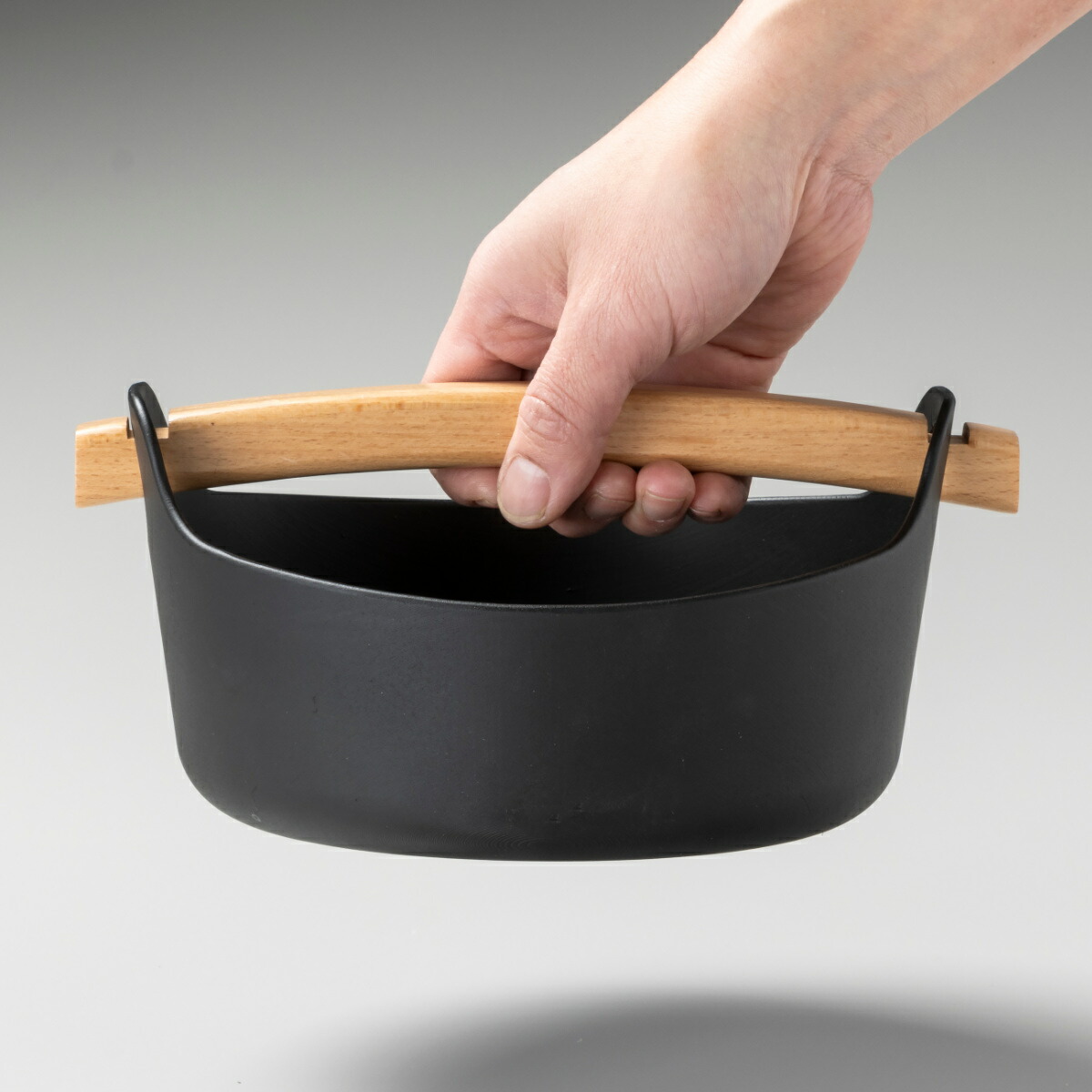 楽天市場】すき鍋 18cm IH対応 鉄鋳物 ハンドルが外せる鍋 （ ガス火