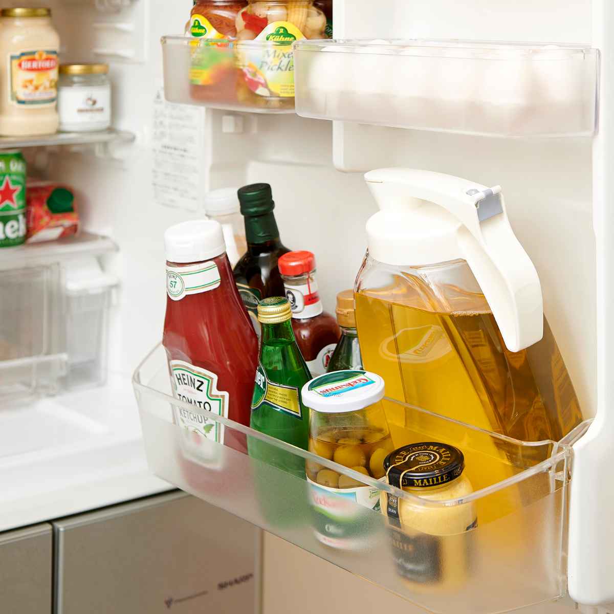 楽天市場】冷水筒 ピッチャー 3L ラストロ 横置き 縦置き ワンプッシュ