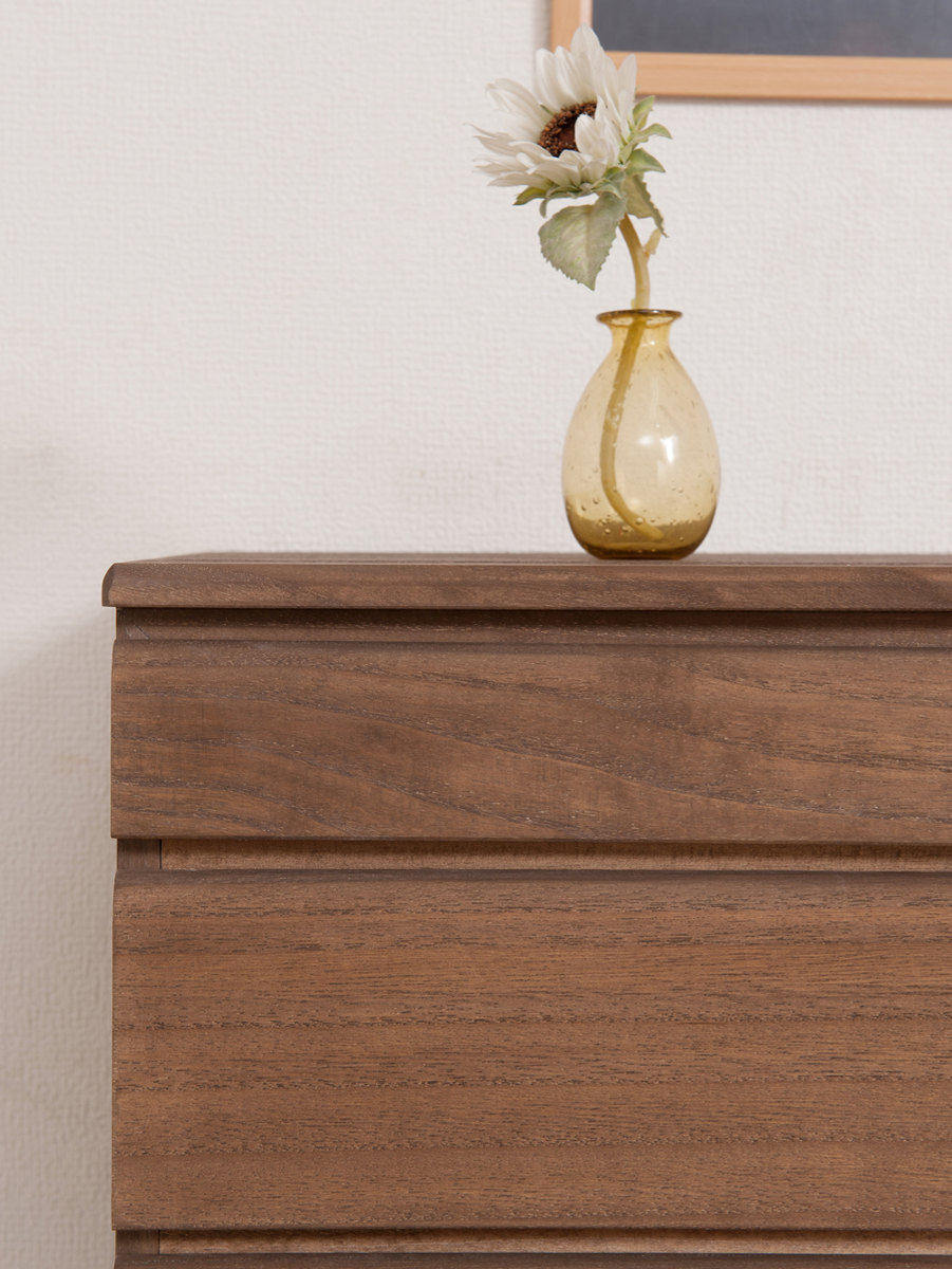 楽天市場】桐タンス 6段 洋風チェスト モダンデザイン 幅71cm