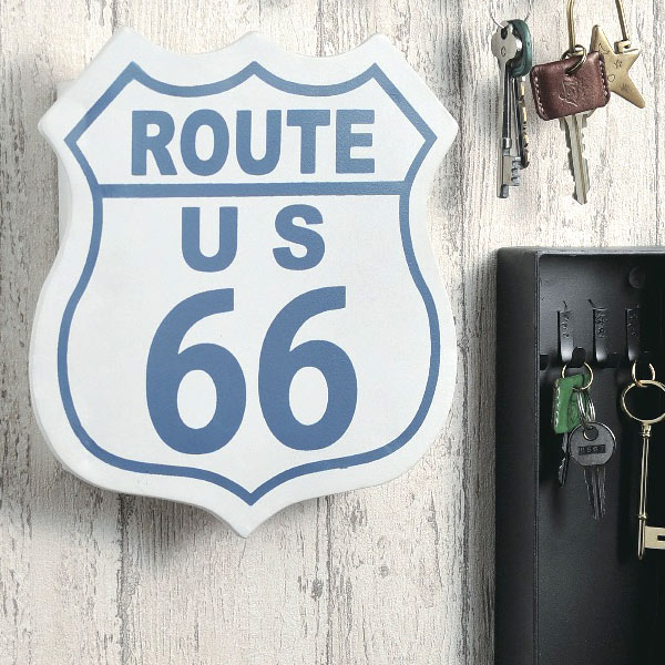 楽天市場】キーボックス ROUTE66 （ 鍵 収納 玄関 ボックス 壁掛け
