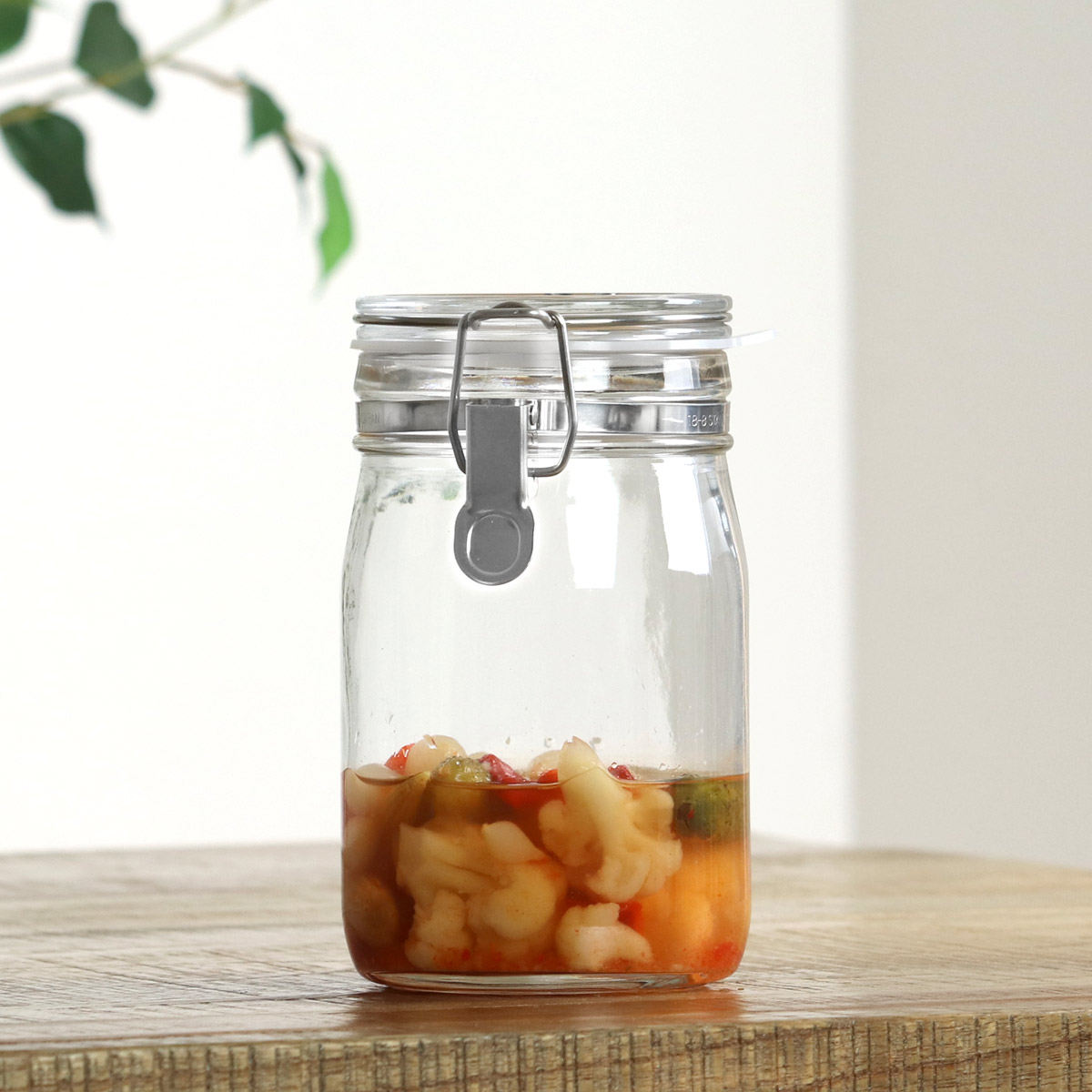 楽天市場】保存容器 1L 密封びん セラーメイト （ 日本製 ガラス 密閉