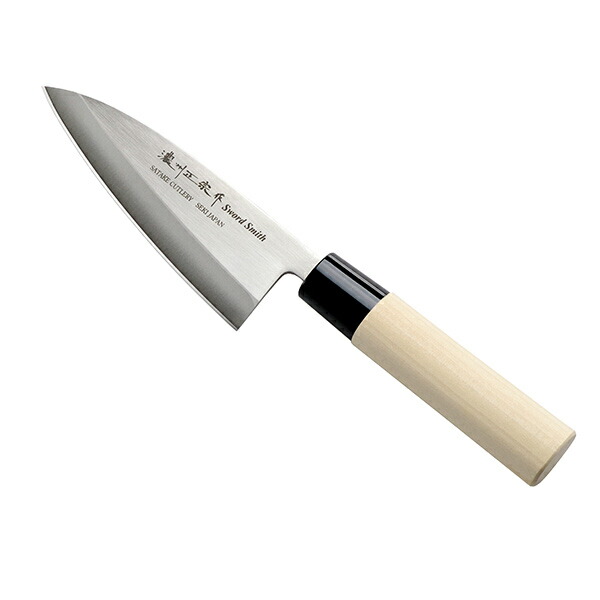 楽天市場】出刃包丁 13.5cm 濃州正宗 日本製 ステンレス 白木柄