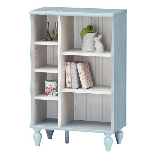 楽天市場】本棚 フリーラック アンティーク調 ろくろ脚 フレンチ