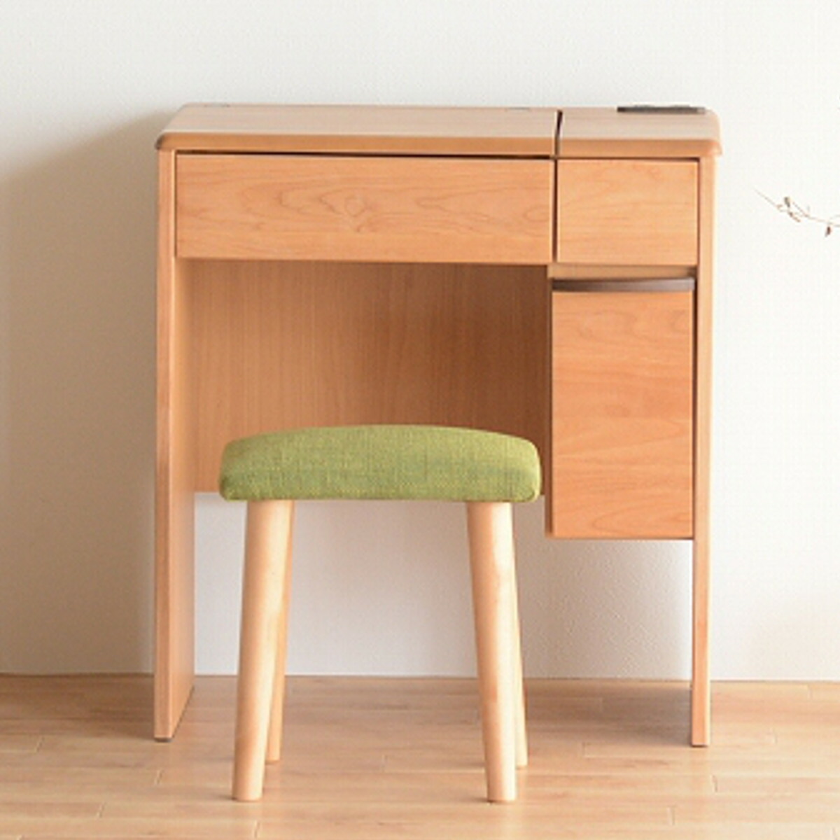 楽天市場】ドレッサー 幅65cm 鏡台 天板開閉タイプ ルシアン