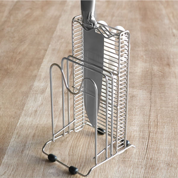 楽天市場】包丁スタンド キッチンバサミが収納できる 包丁・まな板