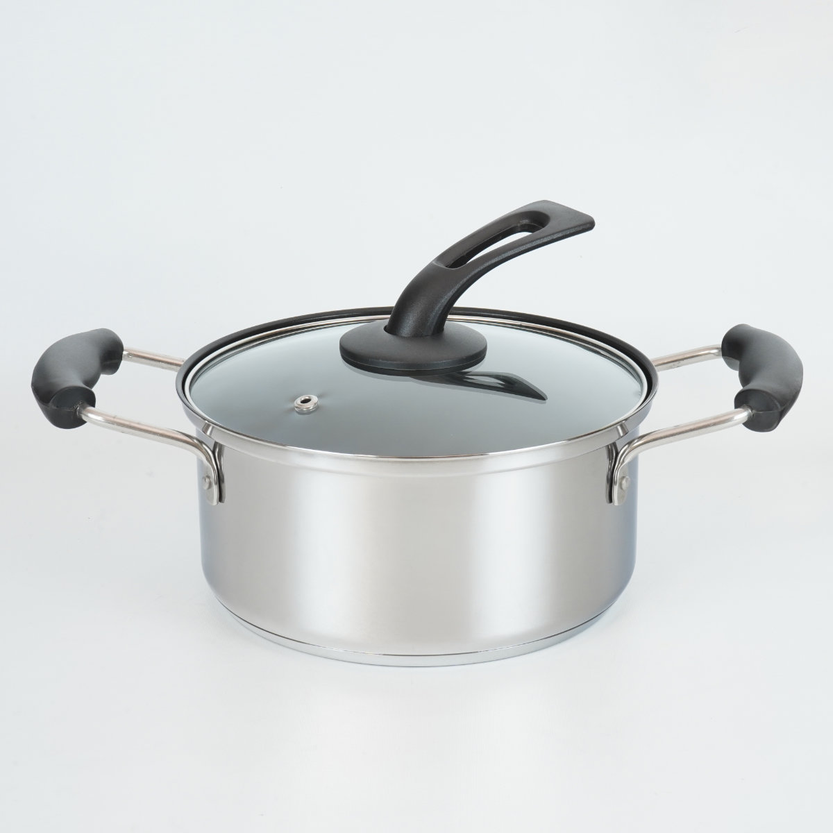 楽天市場】両手鍋 20cm IH対応 ステンスター （ ガス火対応 鍋 蓋付き