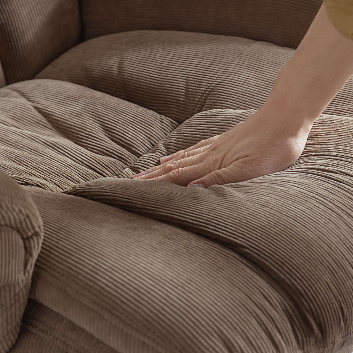 楽天市場】ソファ 1人掛け 幅84cm オットマン付 UPウォルク パーソナル