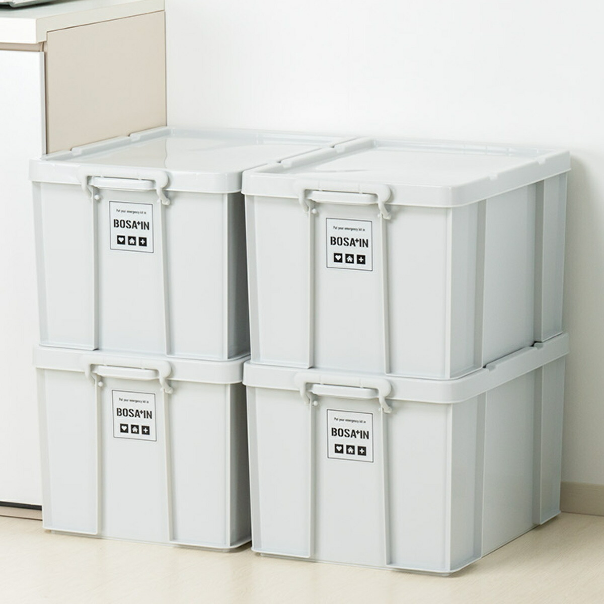 楽天市場】収納ボックス 積み重ねボックス 53 BOSA+IN 幅39×奥行53×高