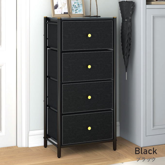 楽天市場】タンス チェスト 収納 4段 家具 白 たんす 大容量 衣装収納