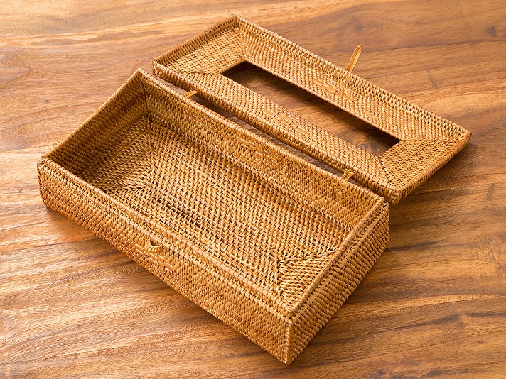 楽天市場】アタ ティッシュケース バリ島 アタ製品 アタティッシュ