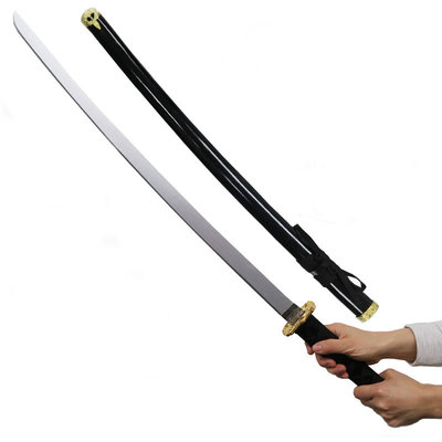 楽天市場】コスプレ 仮装 Uniton 日本刀DX 黒 金装飾 100cm 木製