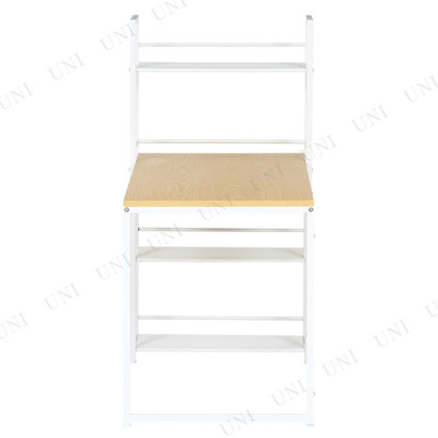 楽天市場】【取寄品】【直送品】 ルール ラック付きデスク 奥行64cm