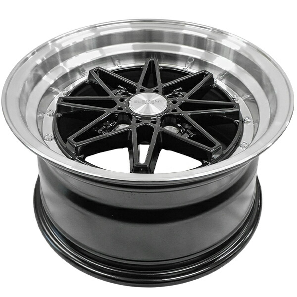 楽天市場】タイヤホイール 4本セット ELEMENT L372 195/50R15 15インチ