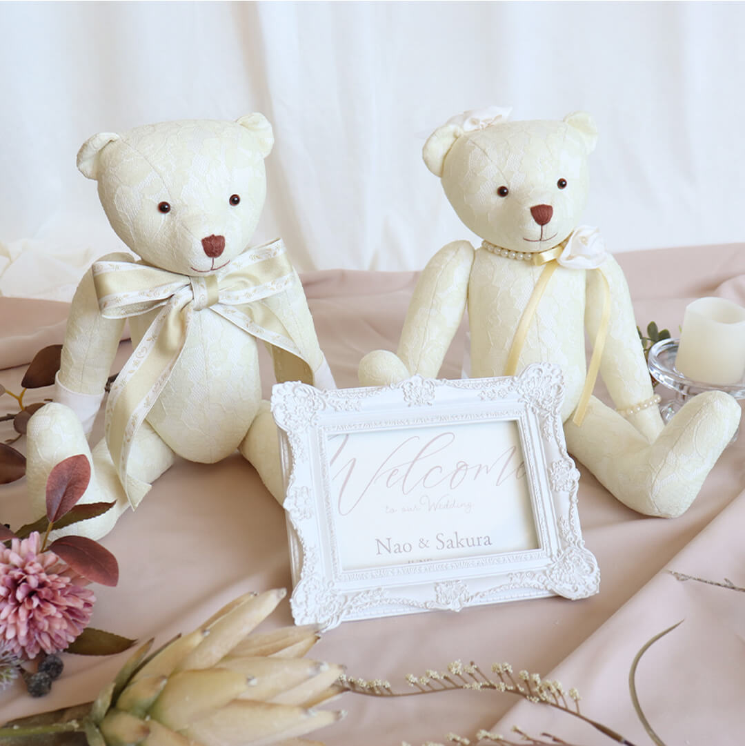 楽天市場】《大サイズ》ウエディングベア ロイヤル[身長35cm Mサイズ