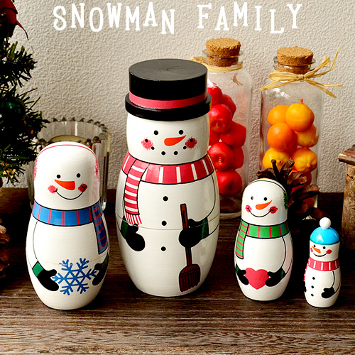 楽天市場】【マラソン期間中 最大P40倍】 雪だるま 置物