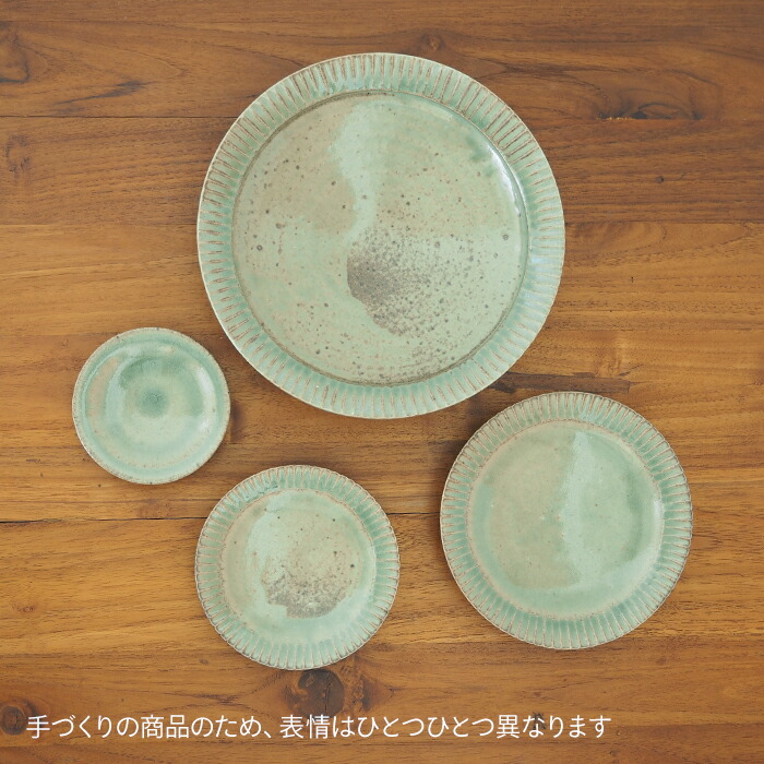 楽天市場】【20日限定クーポン対象】市野耕 灰釉 5寸縞皿 / 作家もの