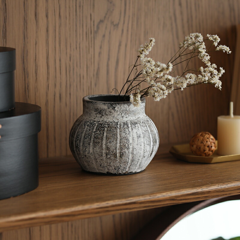 楽天市場】フラワーベース Raffy ラフィー Sサイズ ホワイト 直径10cm