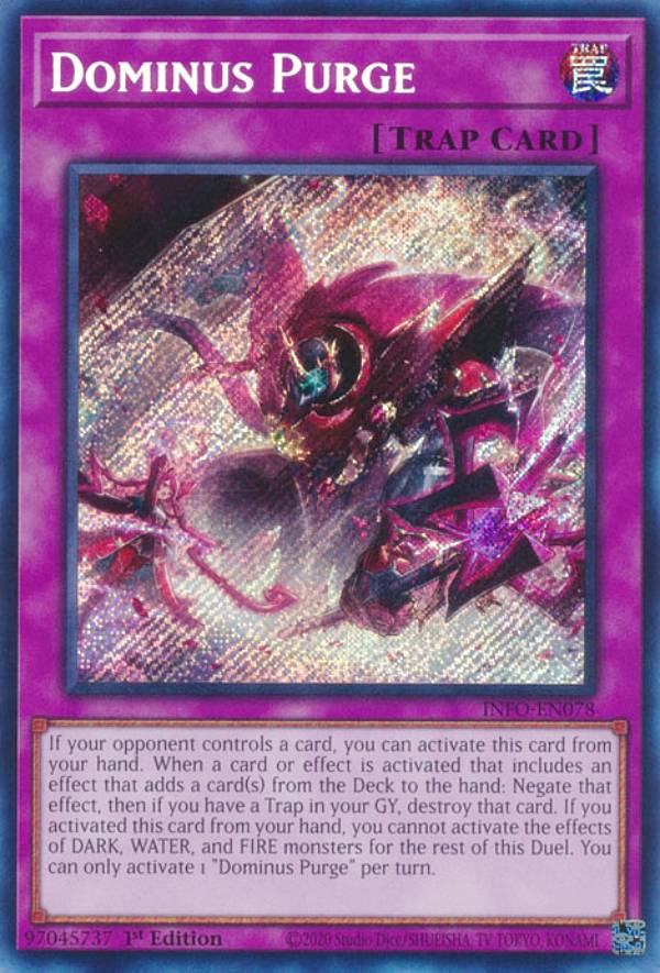 遊戯王 アジア版 聖王の粉砕 ドミナス・パージ シークレット シク 3枚