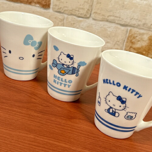 楽天市場】サンリオ/ハローキティ コニカルマグ みずいろ 円錐形