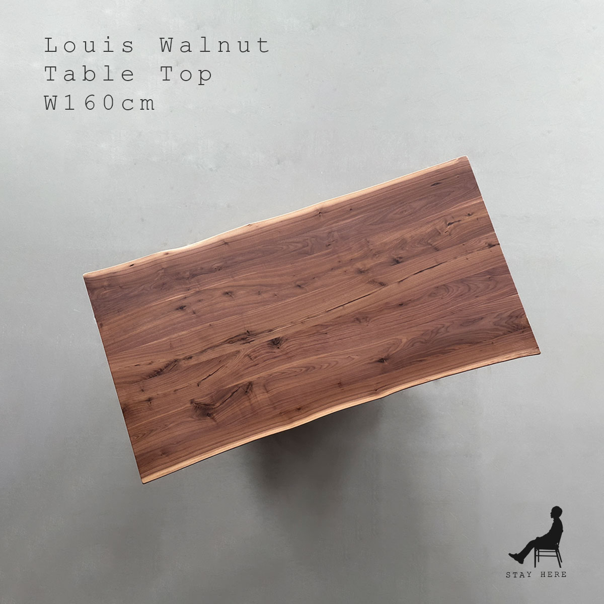 楽天市場】【天板のみ】【現品】Louis 160-04 耳付きのダイニング