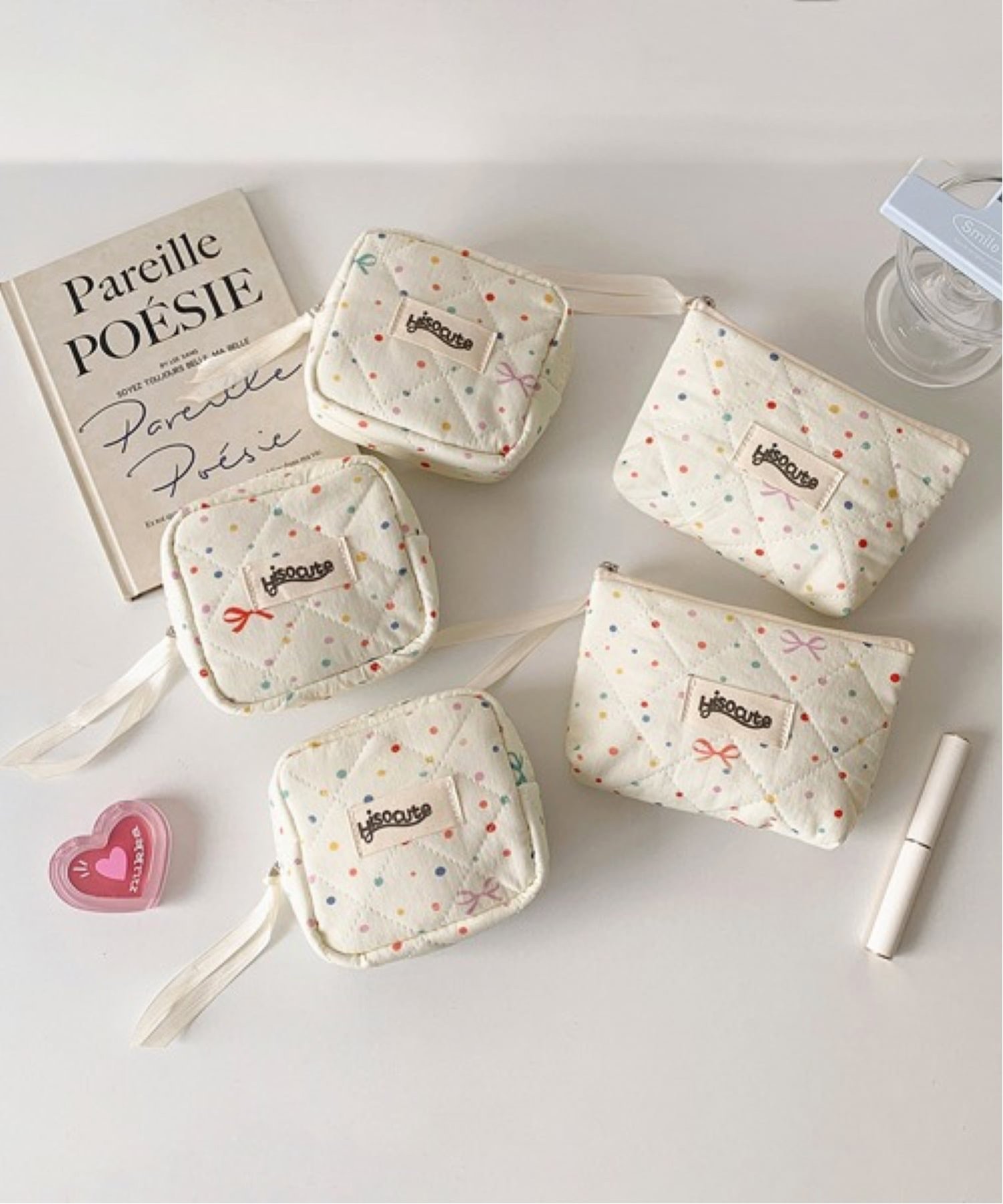 CERCA｜Pochi Pouch/(W)Pochi Pouch/「2サイズ展開」キルティング