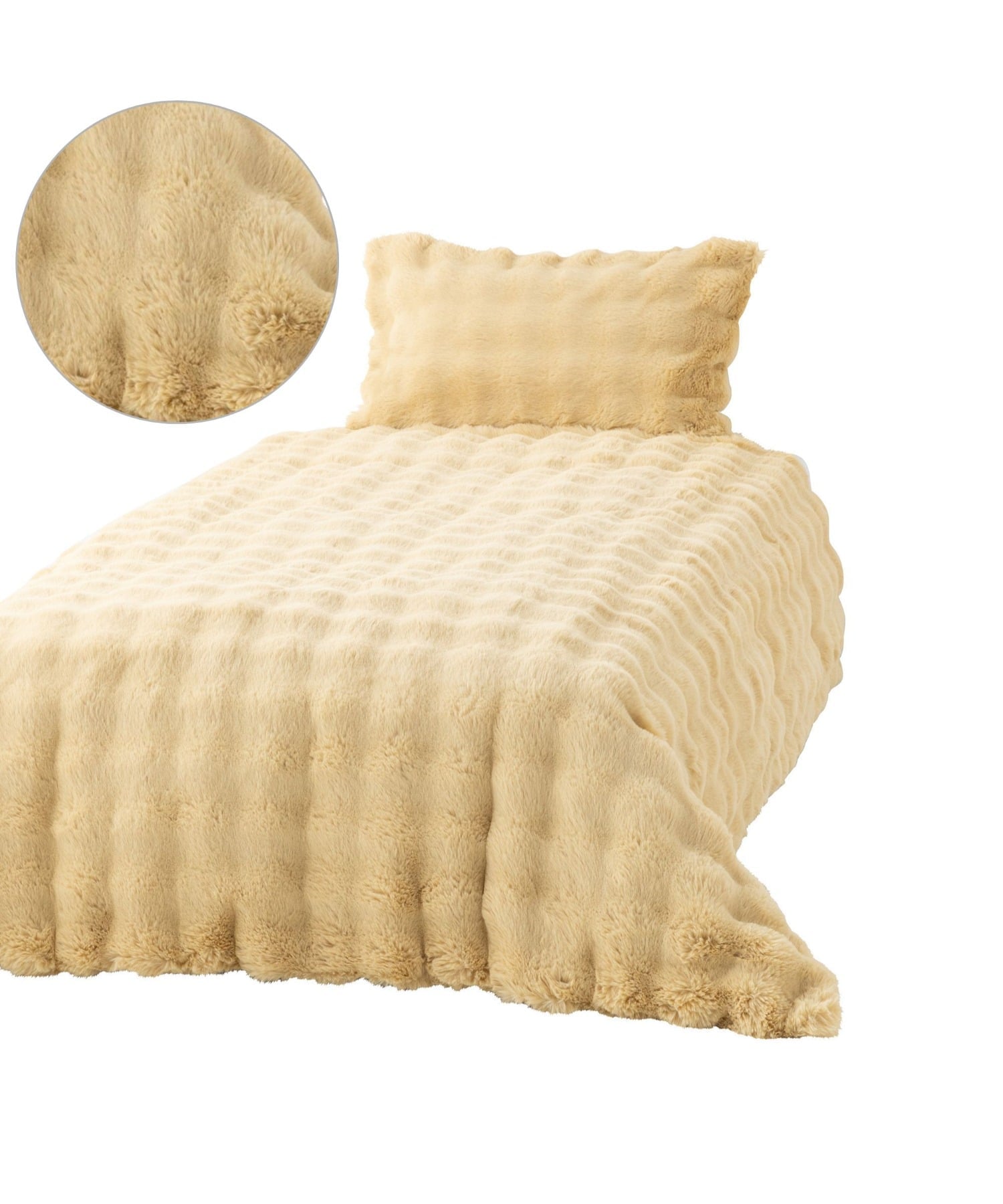 Francfranc｜【EC限定】ポコモコファー こたつブランケット 2400*1900