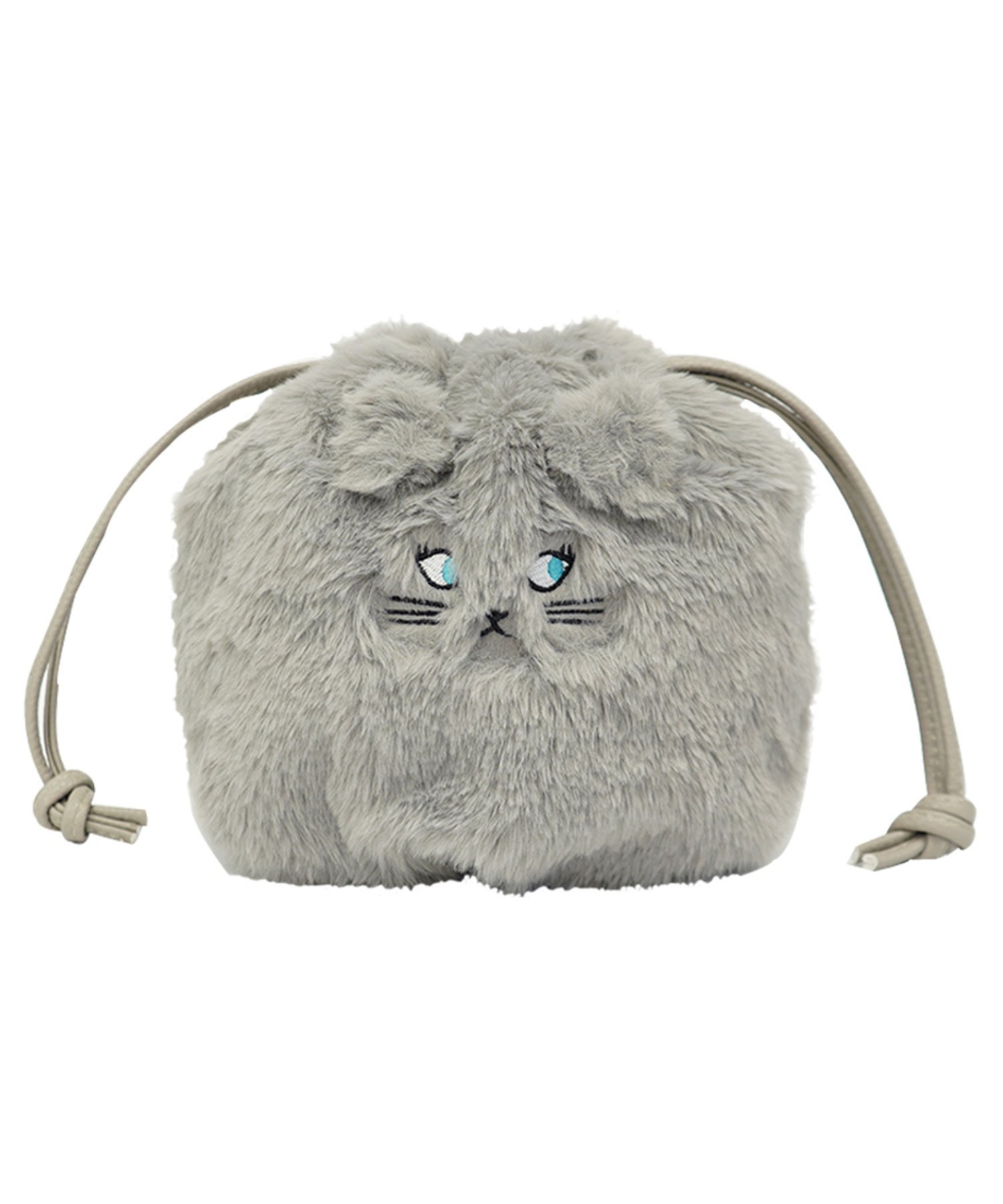 Rora｜にゃんこファー巾着ショルダー | Rakuten Fashion(楽天