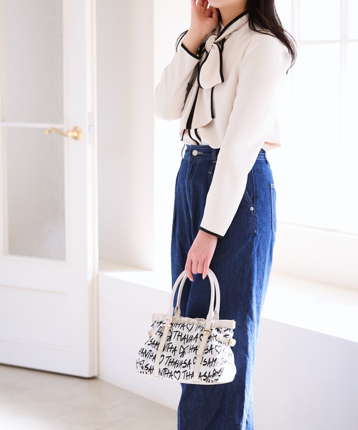 Samantha Thavasa｜スクリッタ柄 サマンサ ルプリュ・ミニョン