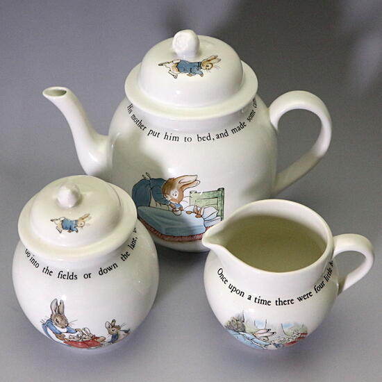 楽天市場】ウェッジウッド Wedgwood ピーターラビット 旧刻印 英国製