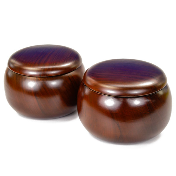 楽天市場】囲碁セット 新桂6号折碁盤セット(ガラス碁石梅・プラ銘木大