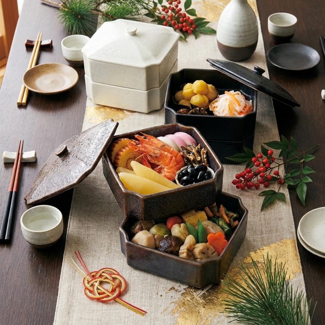 楽天市場】重箱 お重 ミニ 陶器 2段 小さめ ひな祭り 雛祭 節句 器