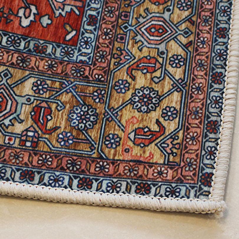 楽天市場】カーペット 3畳 ペルシャ絨毯風 オリエンタル柄 洗える 花柄