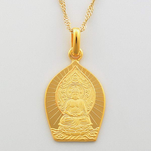 楽天市場】純金製 守護本尊ペンダント (戌・亥) 阿弥陀如来 - 造幣局
