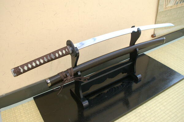 楽天市場】模造刀 茶石目（大刀） [ 美術刀剣 模造刀 模擬刀 美術刀