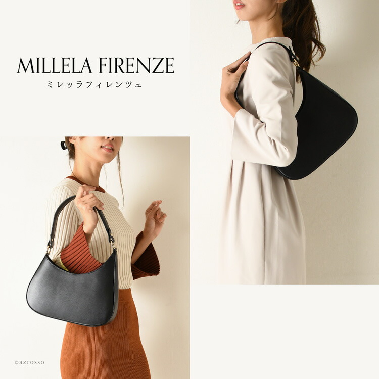 楽天市場】イタリア製 ハンドバッグ 三日月 小さめ レディース バッグ