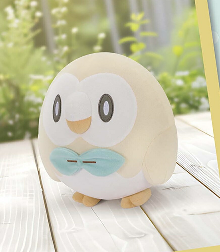 楽天市場】【モクロー】ポケピース もふぐっとぬいぐるみ～モクロー