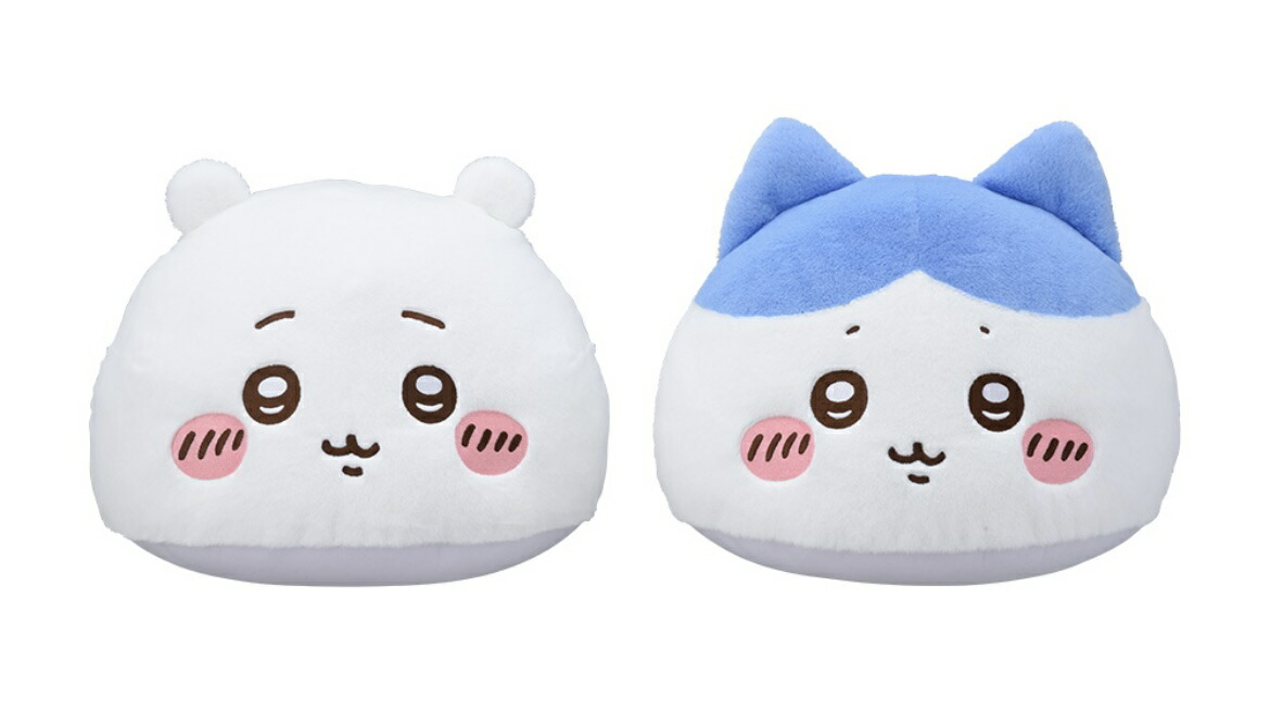 楽天市場】ちいかわ プレミアムドームクッション “ちいかわ&ハチワレ