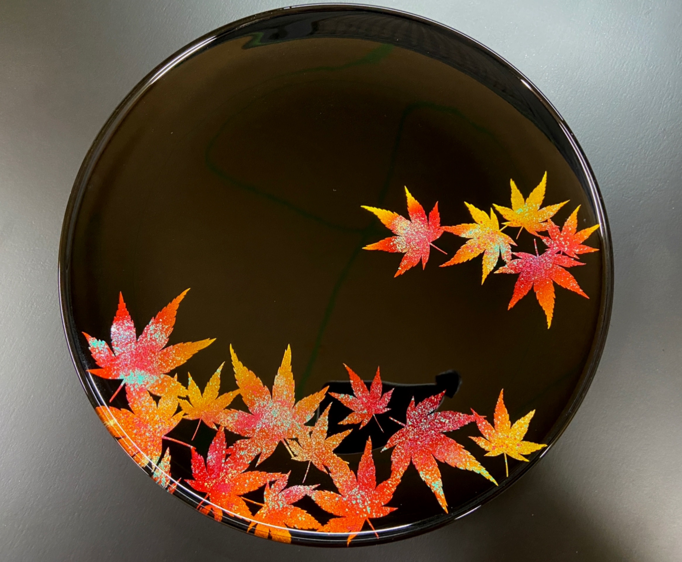 楽天市場】【ポイント20倍】 蒔絵 MAKIE 紅葉 もみじ フラットプレート