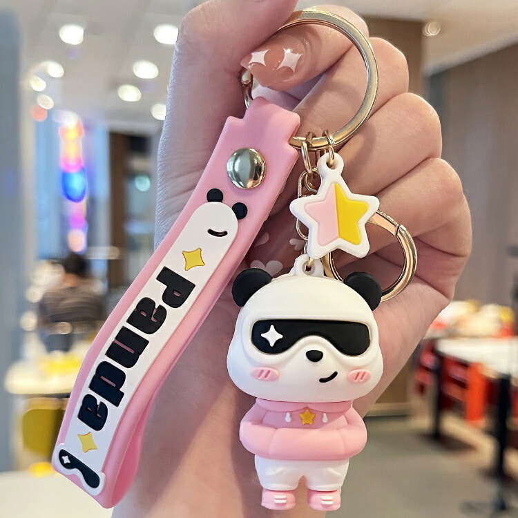 楽天市場】キーホルダー 韓国雑貨 パンダ かわいい キーチェーン