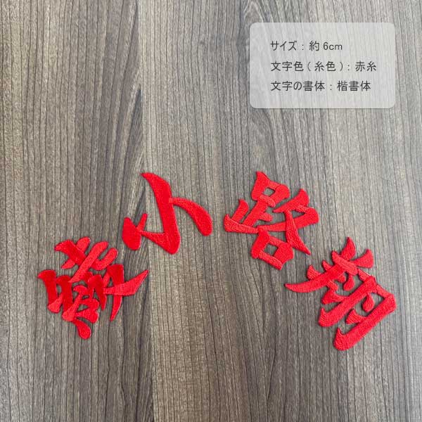 楽天市場】文字 名前 ワッペン オーダー ヒートカット くり抜きタイプ