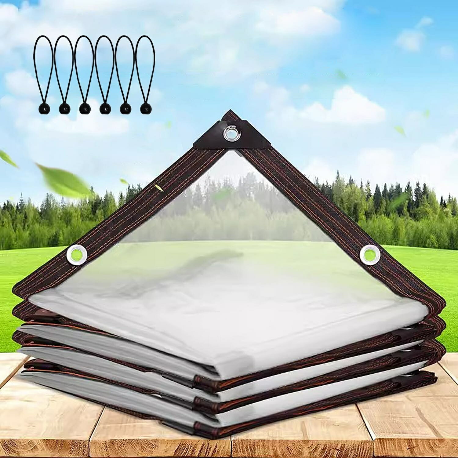 楽天市場】防水透明シート 防水シート 透明PVC 雨よけシート 植物保護